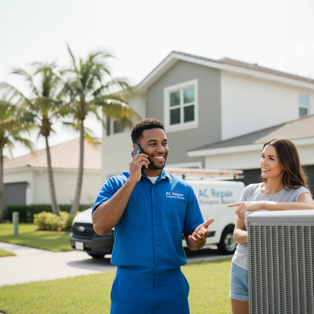 AC Repair Pompano Beach customer support in Fairlee